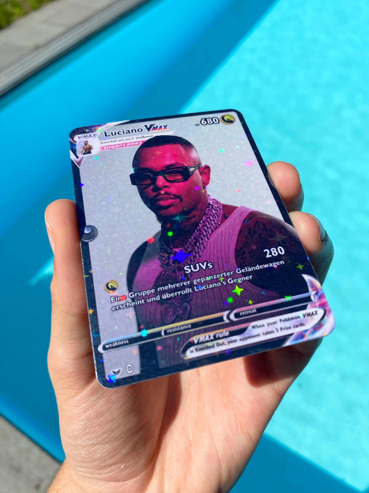 Luciano Pokemon-Karte