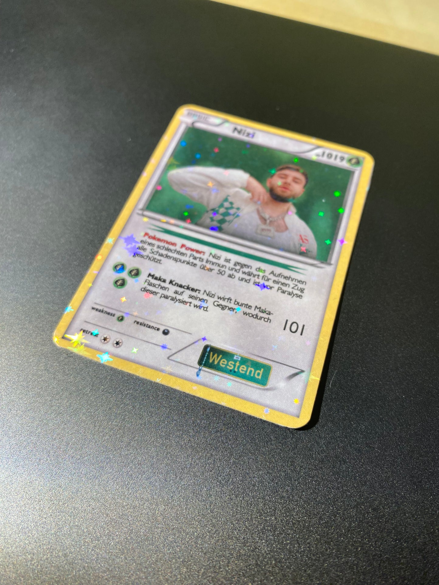 Nizi19 Pokemon-Karte
