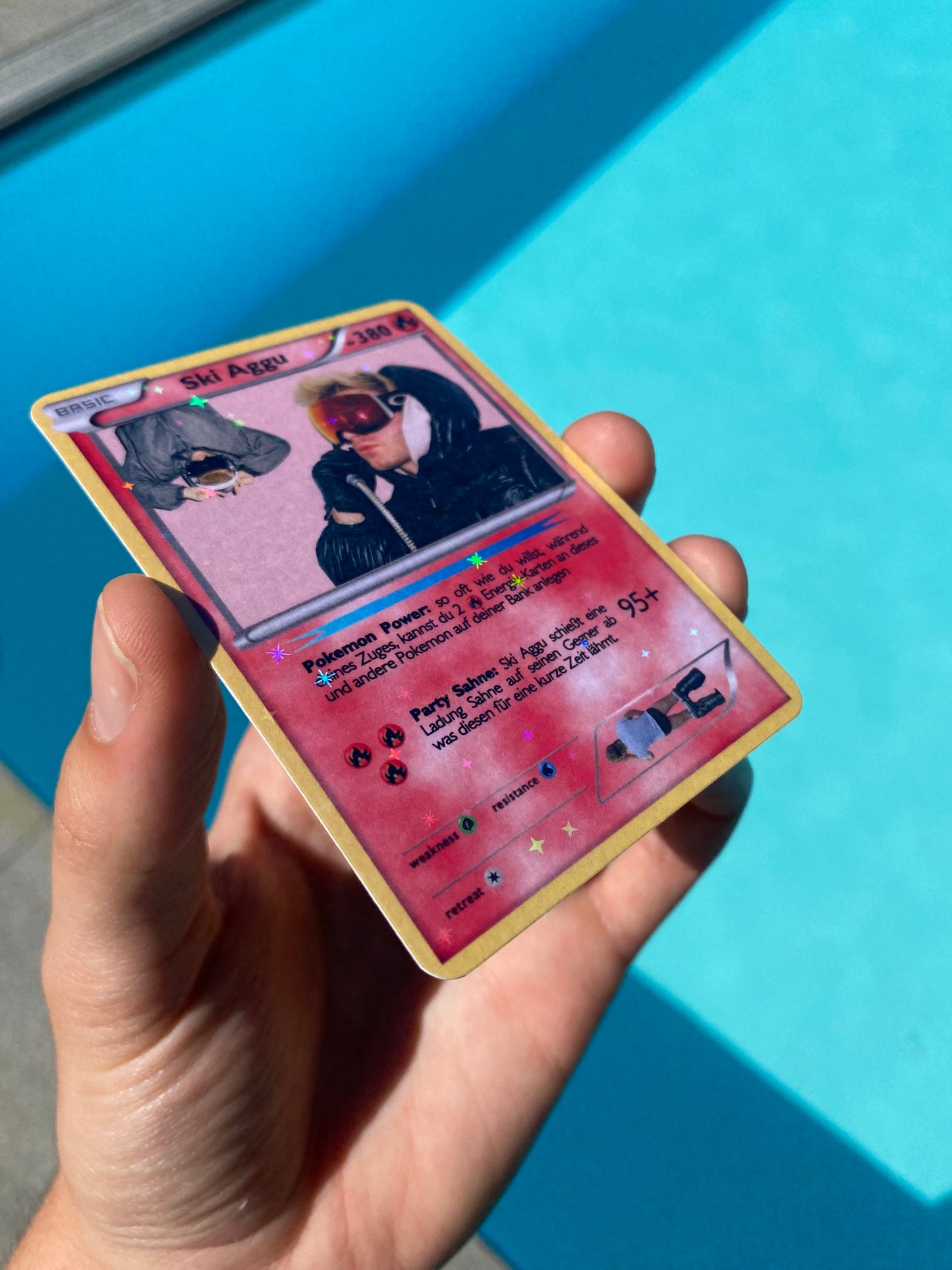 Ski Aggu Pokemon-Karte
