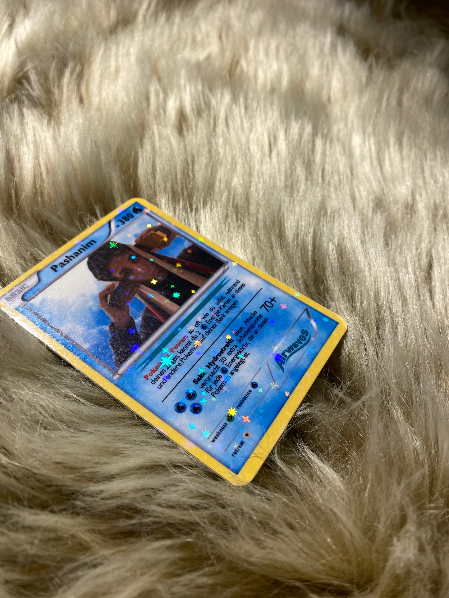 Pashanim Pokemon-Karte