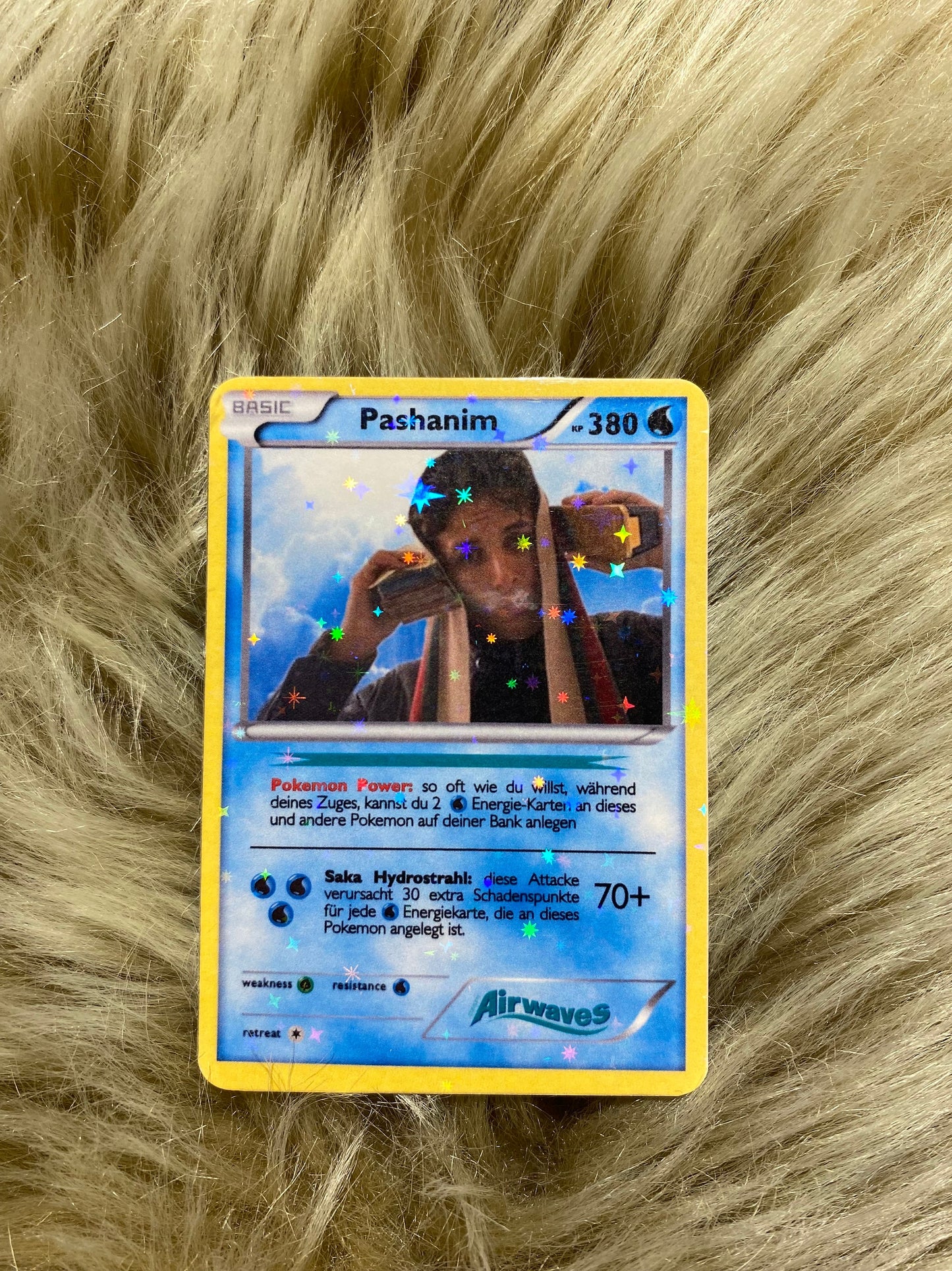 Pashanim Pokemon-Karte