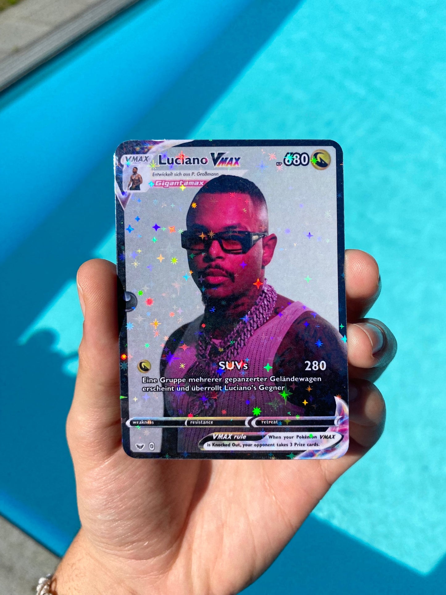 Luciano Pokemon-Karte