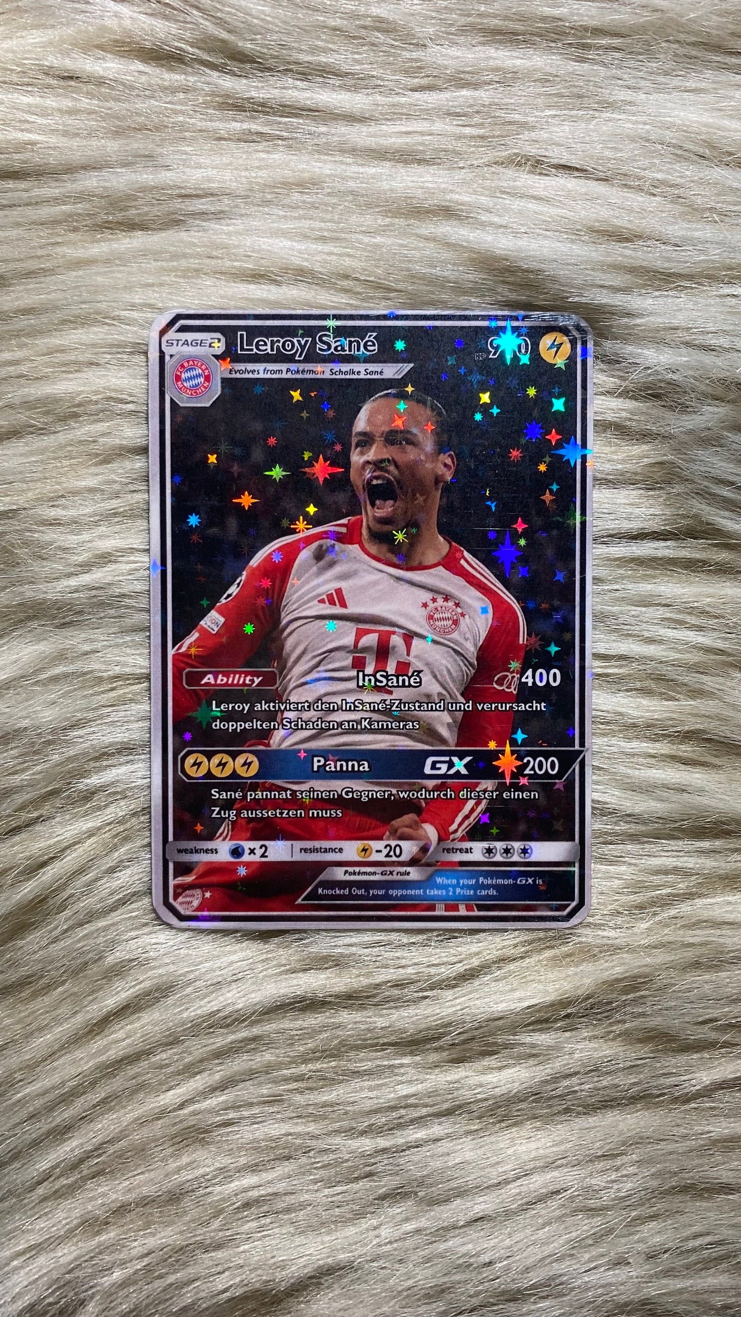 Leroy Sané Pokemon-Karte