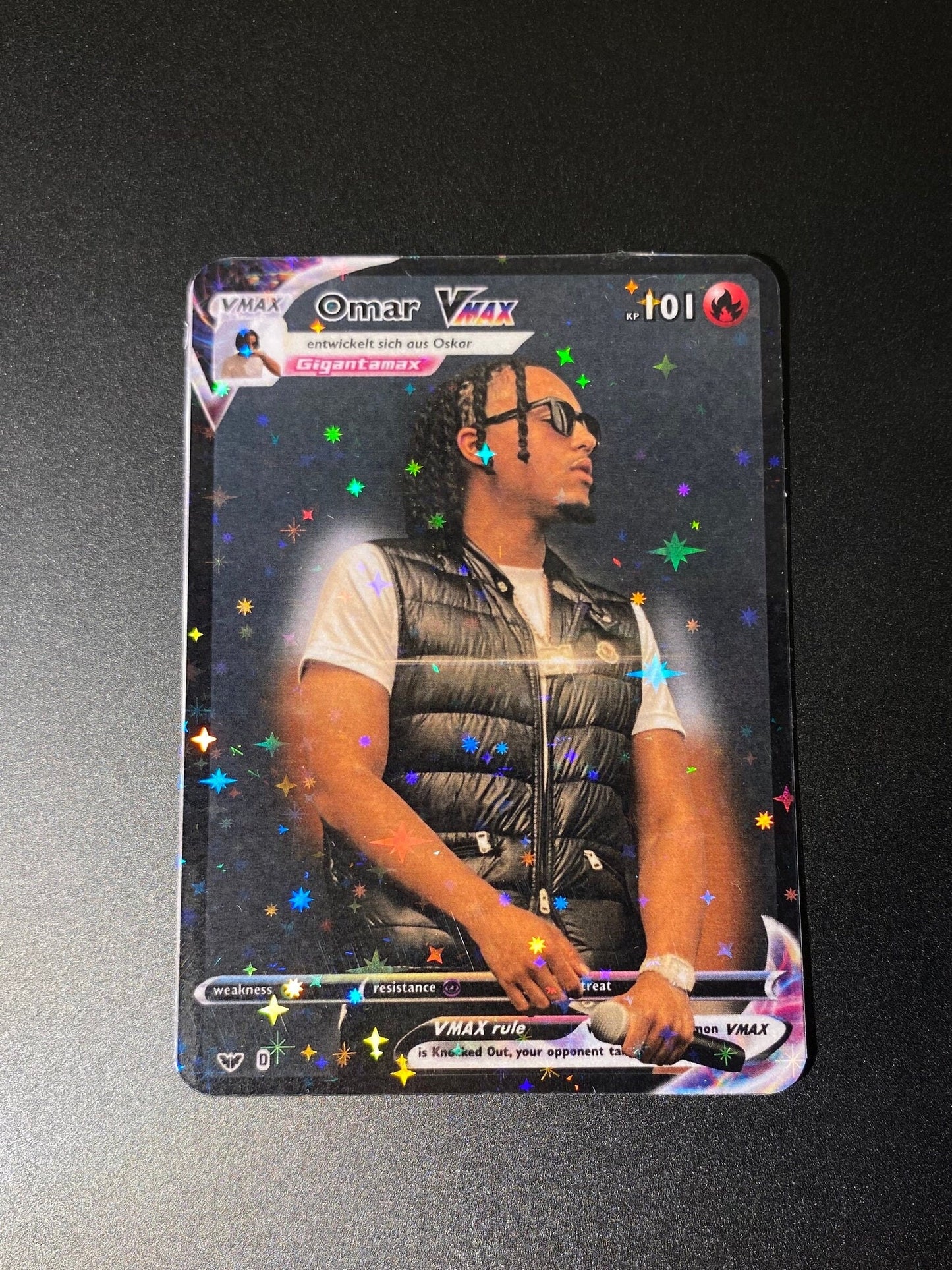 Omar Pokemon-Karte