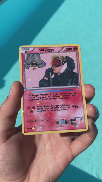 Ski Aggu Pokemon-Karte